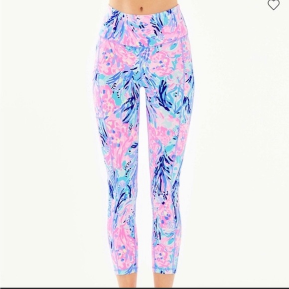 Lilly Pulitzer Pants & Jumpsuits Lilly Pulitzer Luxletic Weekender High Rise Midi Leggings